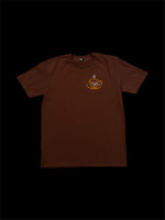 Sunday Coffee Crew tee - Brown